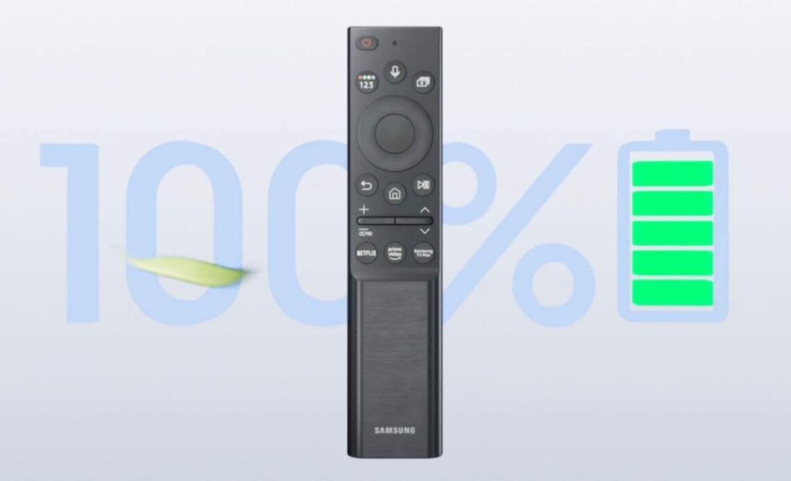 Samsung’s greener TV remote charges from your WiFi