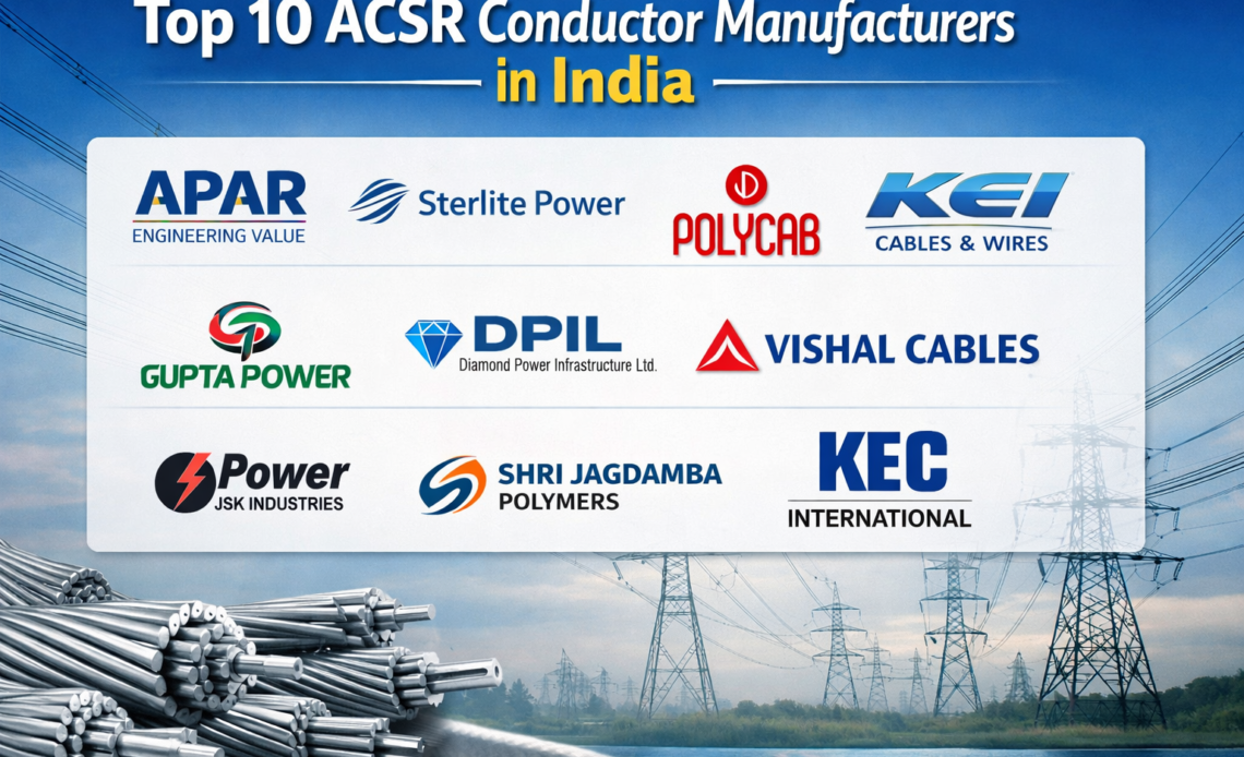 acsr conductor manufacturer in India